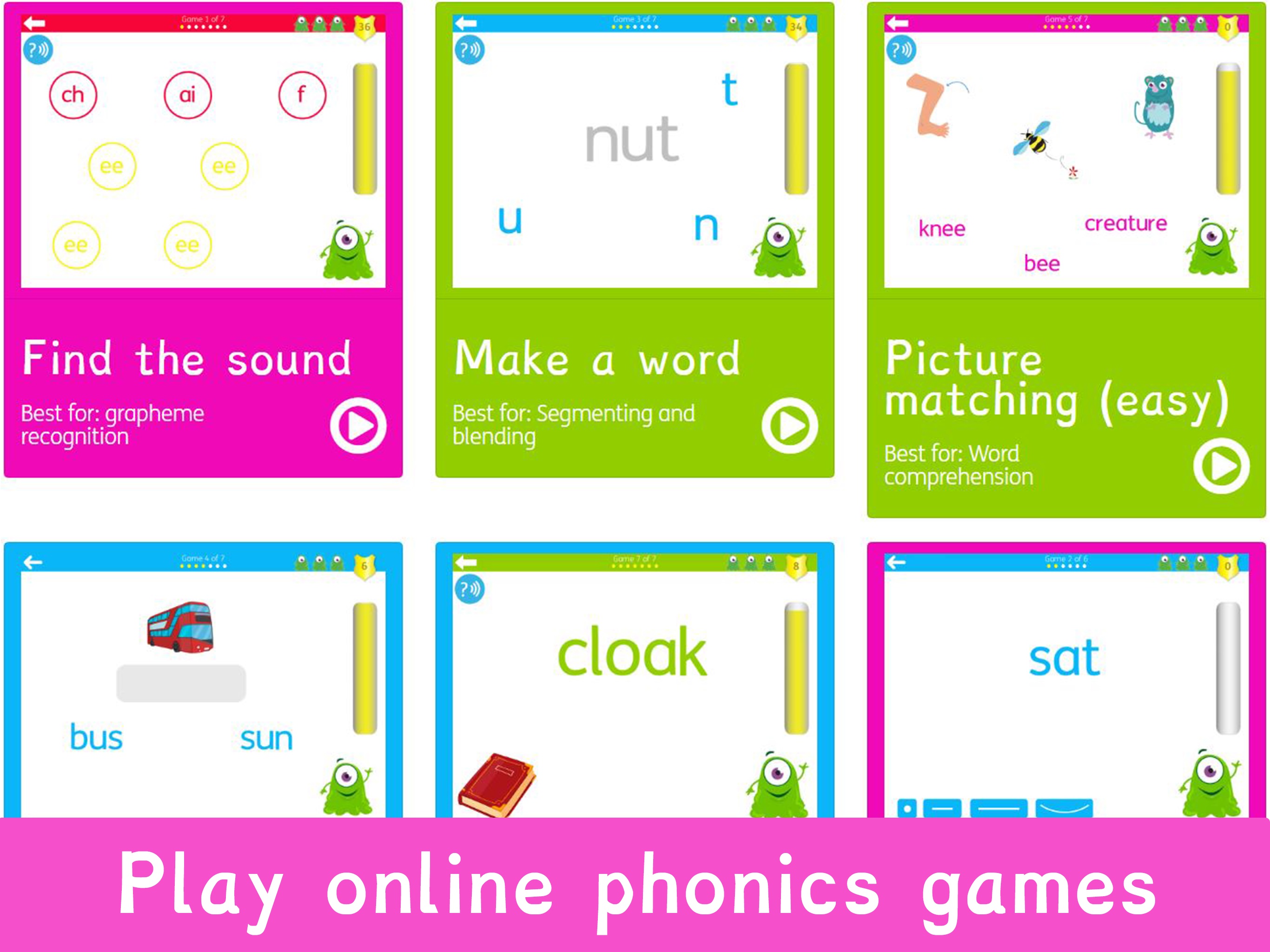 Read With Phonics site Content ClassConnect